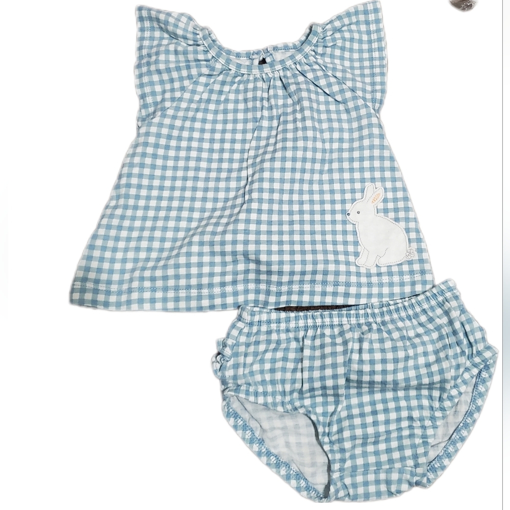 Carter's Child of Mine Baby Girl 2Pc Easter Outfit Set Sz 0-3Months